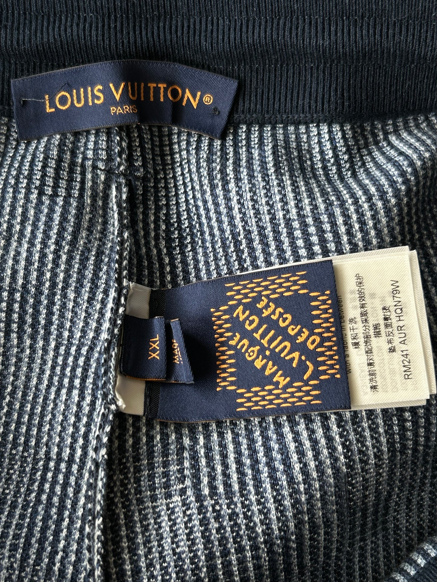 Louis Vuitton Blue Damoflage Shorts