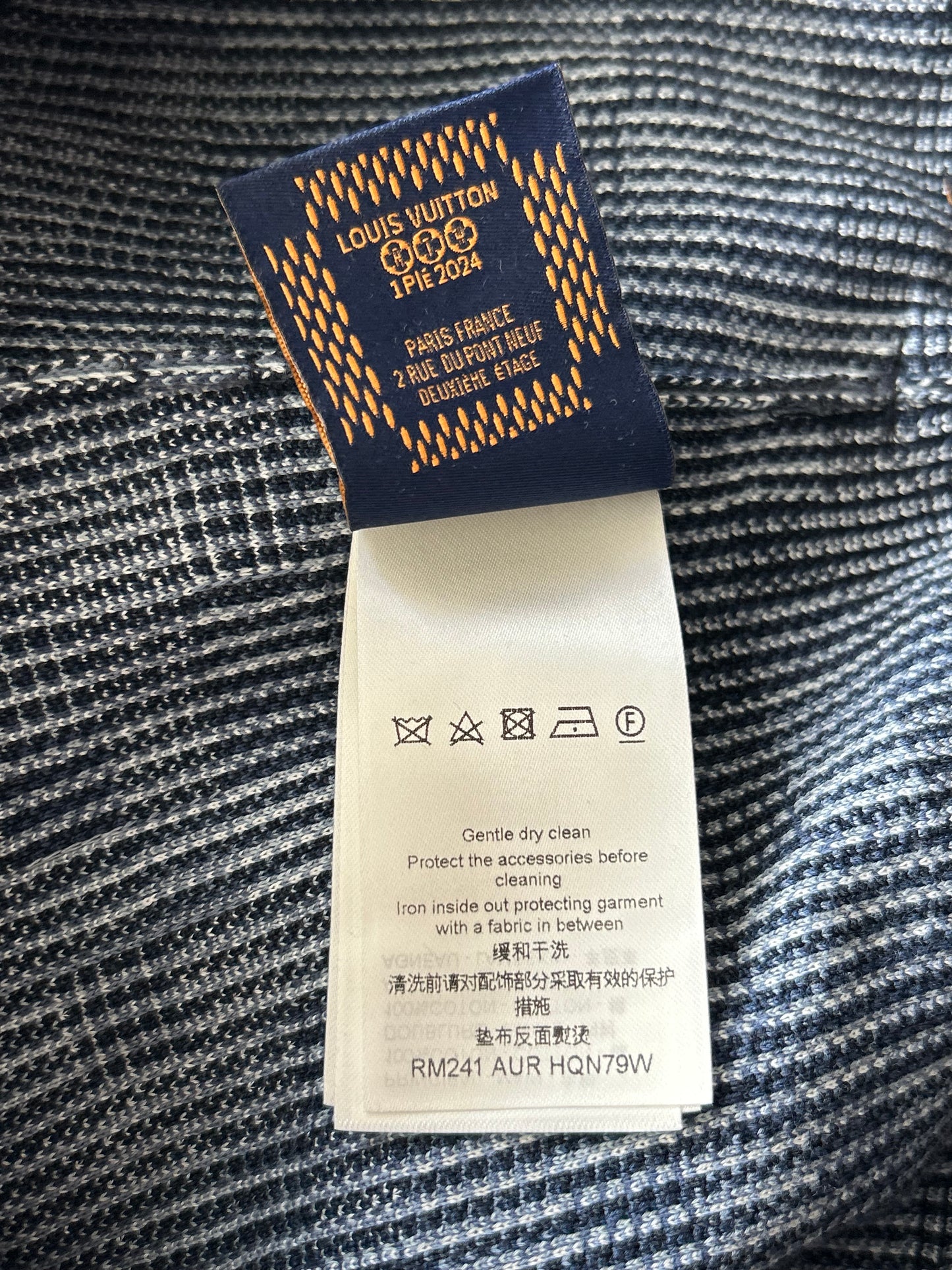 Louis Vuitton Blue Damoflage Shorts