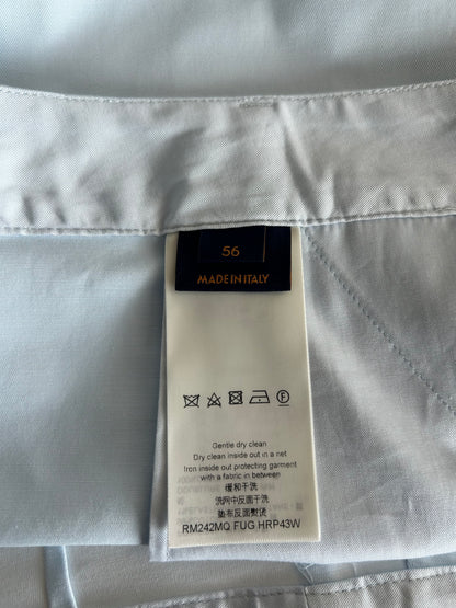Louis Vuitton Light Blue Monogram Cargo Shorts