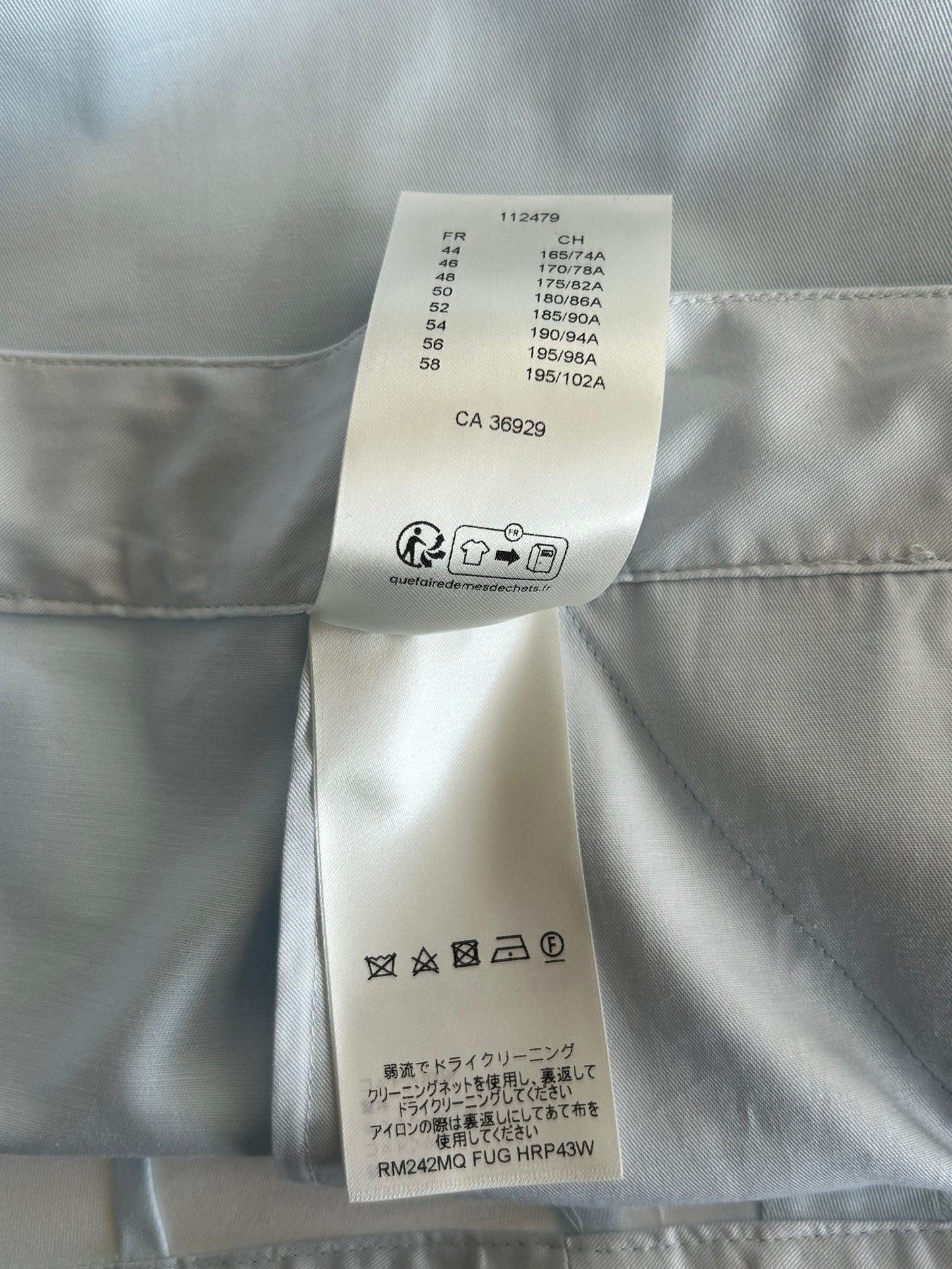 Louis Vuitton Light Blue Monogram Cargo Shorts