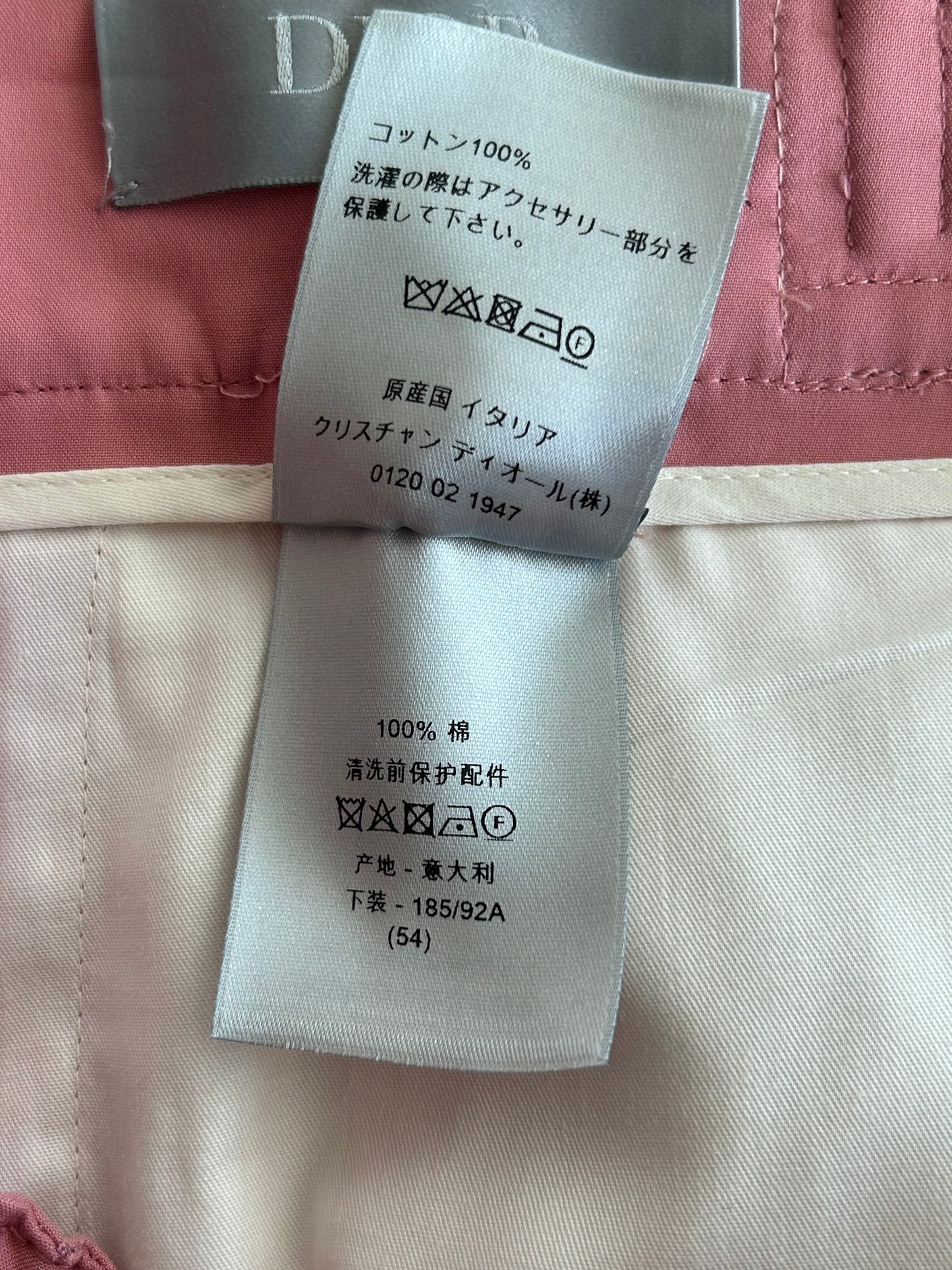 Dior Cactus Jack Pink Bermuda Shorts