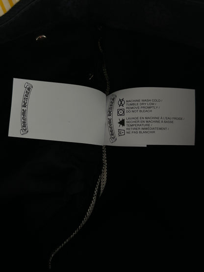 Chrome Hearts Black Fleur Knee Jeans
