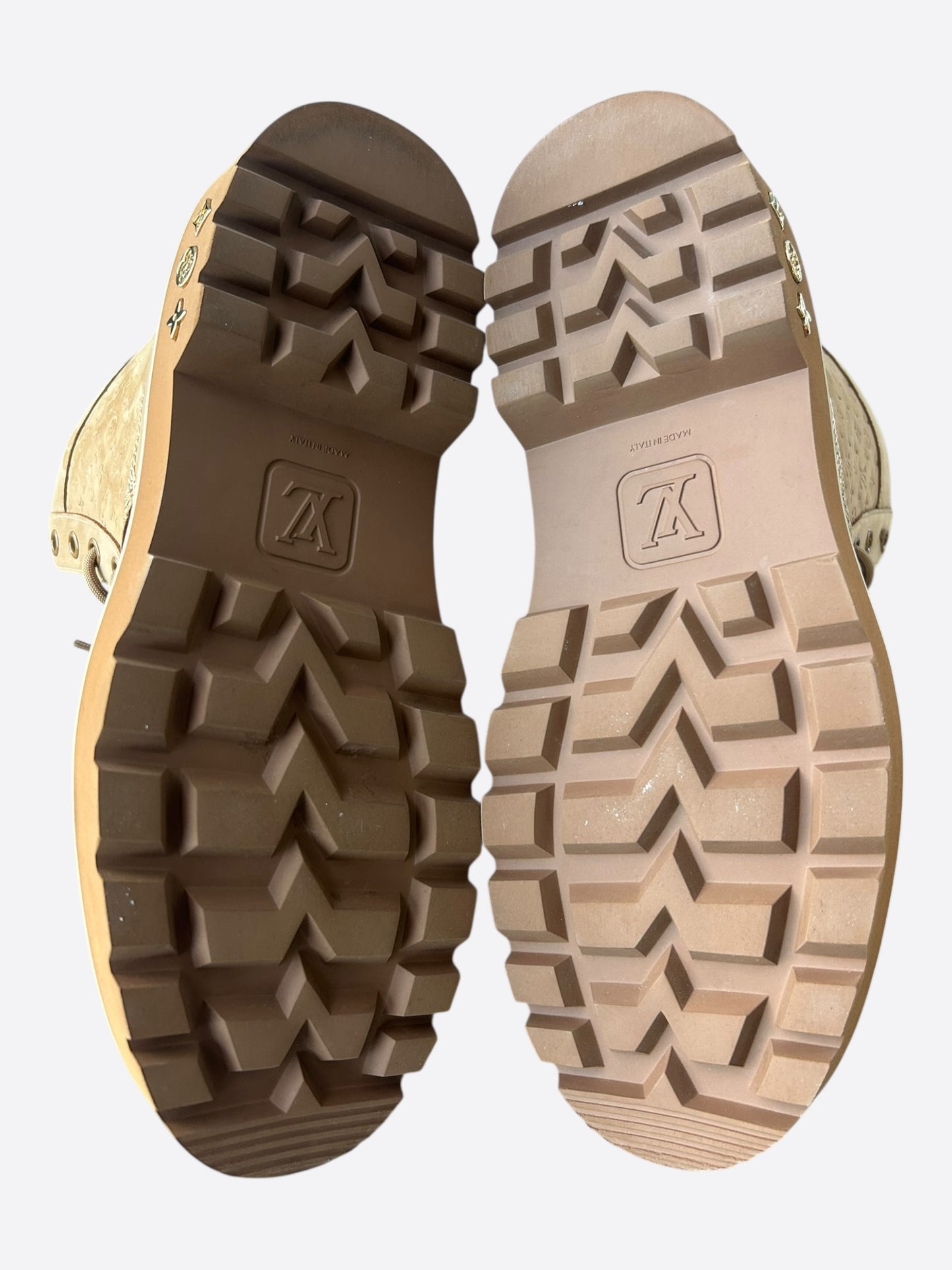 Louis Vuitton Brown Monogram Ranger Boots