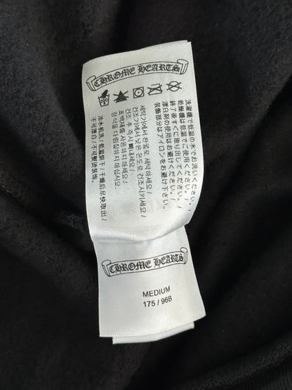 Chrome Hearts Black & White Horseshoe Logo Sweater