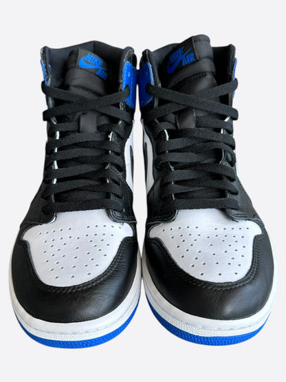 Nike Fragment Blue & White Air Jordan 1 High Top Sneakers