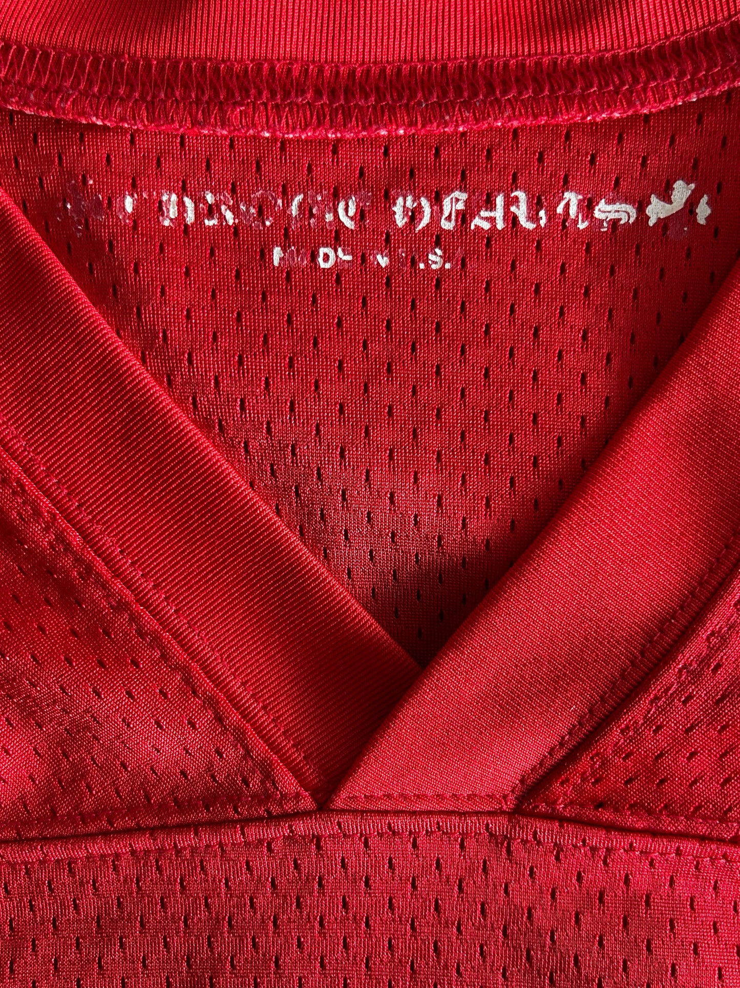 Chrome Hearts Matty Boy Red Form Mesh Jersey T-Shirt