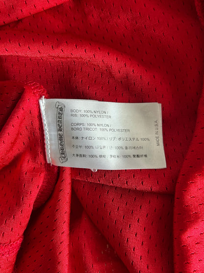 Chrome Hearts Matty Boy Red Form Mesh Jersey T-Shirt