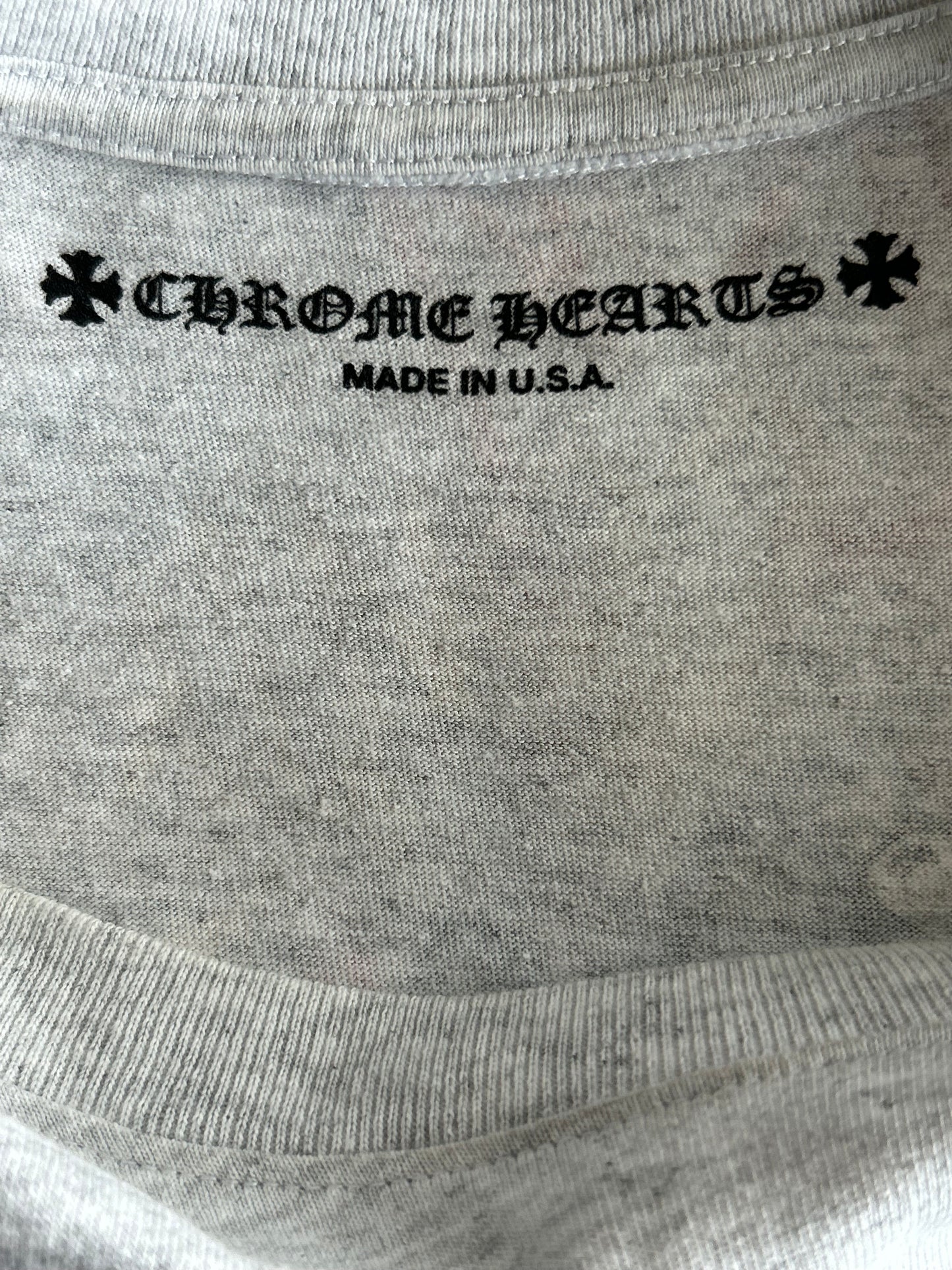 Chrome Hearts Matty Boy Grey Brain T-Shirt