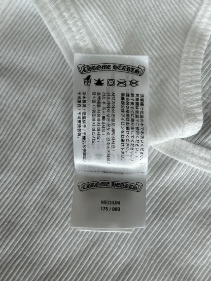 Chrome Hearts White & Pink T-Bar Logo Tank Top
