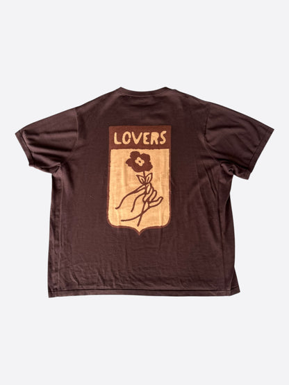 Louis Vuitton Brown Trunk Intarsia T-Shirt