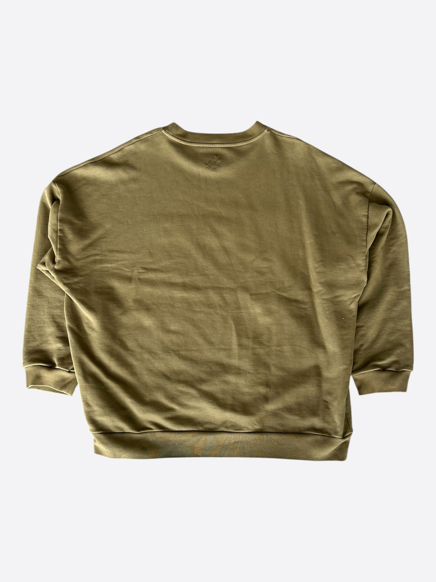 Louis Vuitton Khaki LVers Logo Sweater