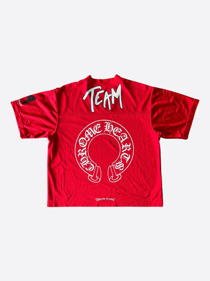 Chrome Hearts Matty Boy Red Form Mesh Jersey T-Shirt