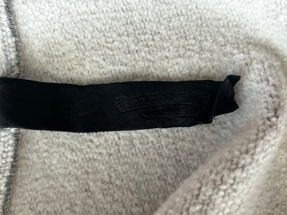 Chrome Hearts Grey & Black Triple Cross Patch Paper Jam Zip Up Hoodie
