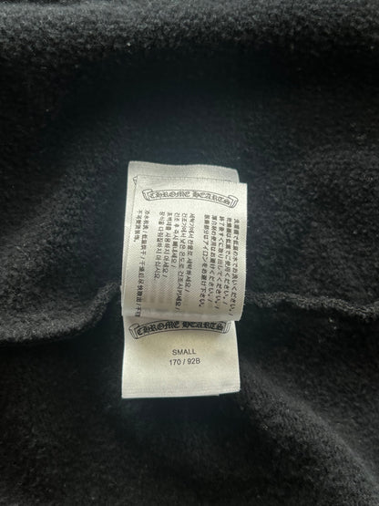 Chrome Hearts Black & White Las Vegas Horseshoe Logo Zip Up Hoodie