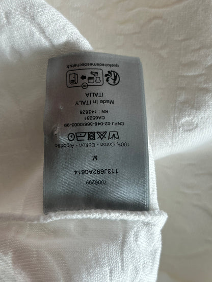 Dior White Oblique Towel T-Shirt