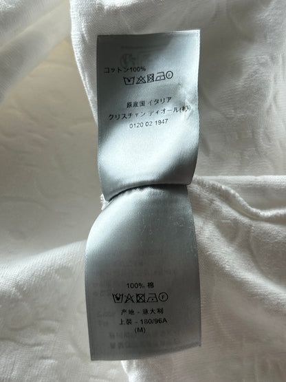 Dior White Oblique Towel T-Shirt