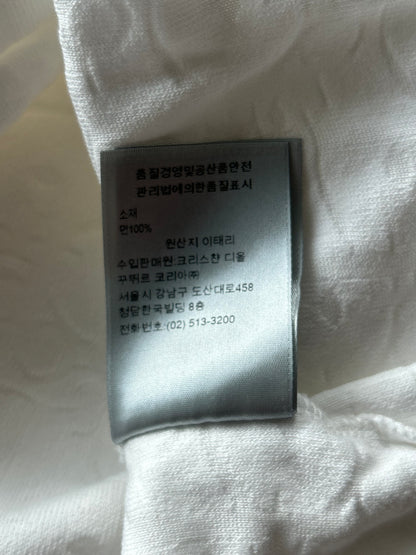 Dior White Oblique Towel T-Shirt