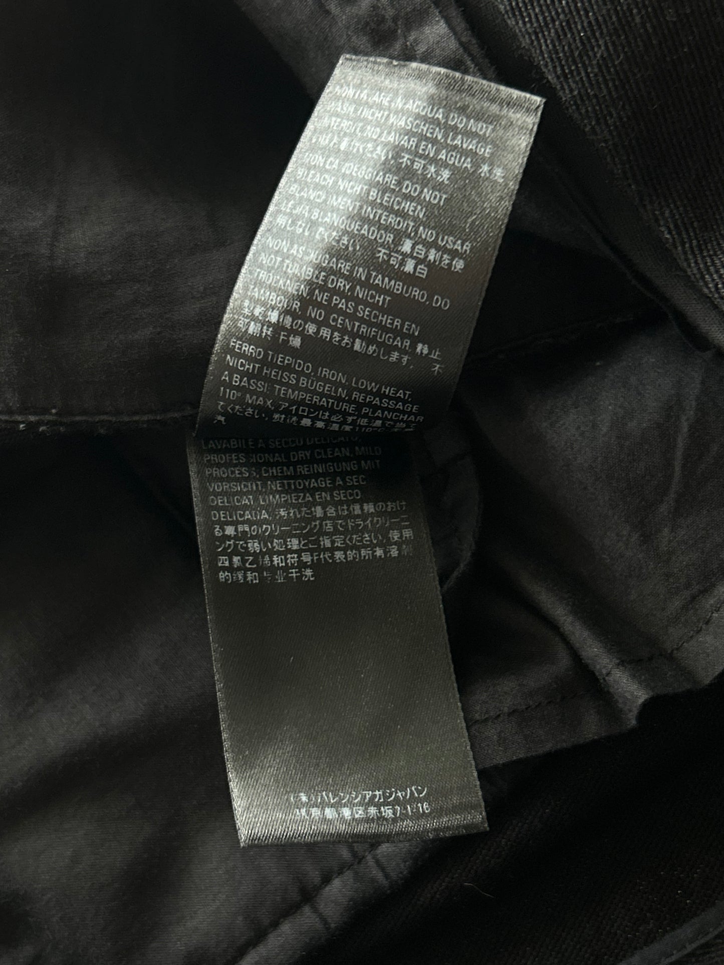 Balenciaga Blue & Black Hybrid Jeans