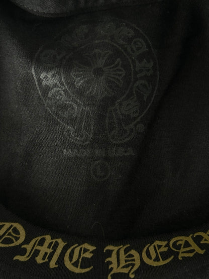 Chrome Hearts Black & Olive Neck Logo T-Shirt