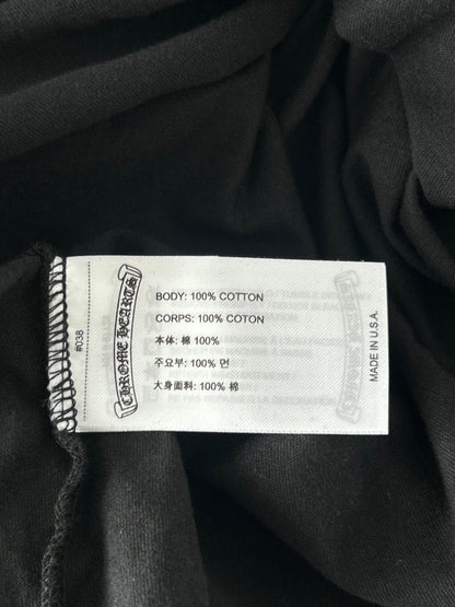 Chrome Hearts Black & Olive Neck Logo T-Shirt