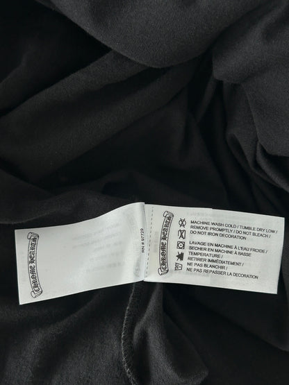 Chrome Hearts Black & Olive Neck Logo T-Shirt
