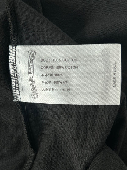 Chrome Hearts Black & Olive Neck Logo T-Shirt