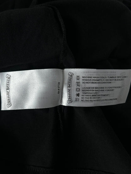 Chrome Hearts Black & Olive Neck Logo T-Shirt