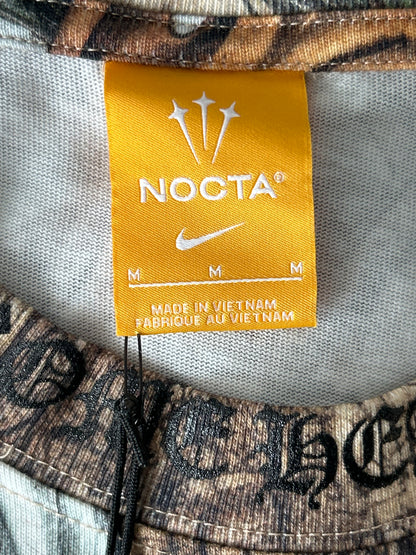 Chrome Hearts Nike NOCTA Camouflage Horseshoe Logo T-Shirt