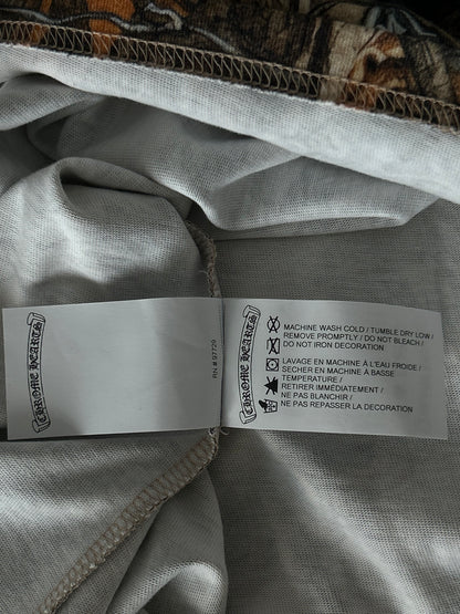 Chrome Hearts Nike NOCTA Camouflage Horseshoe Logo T-Shirt