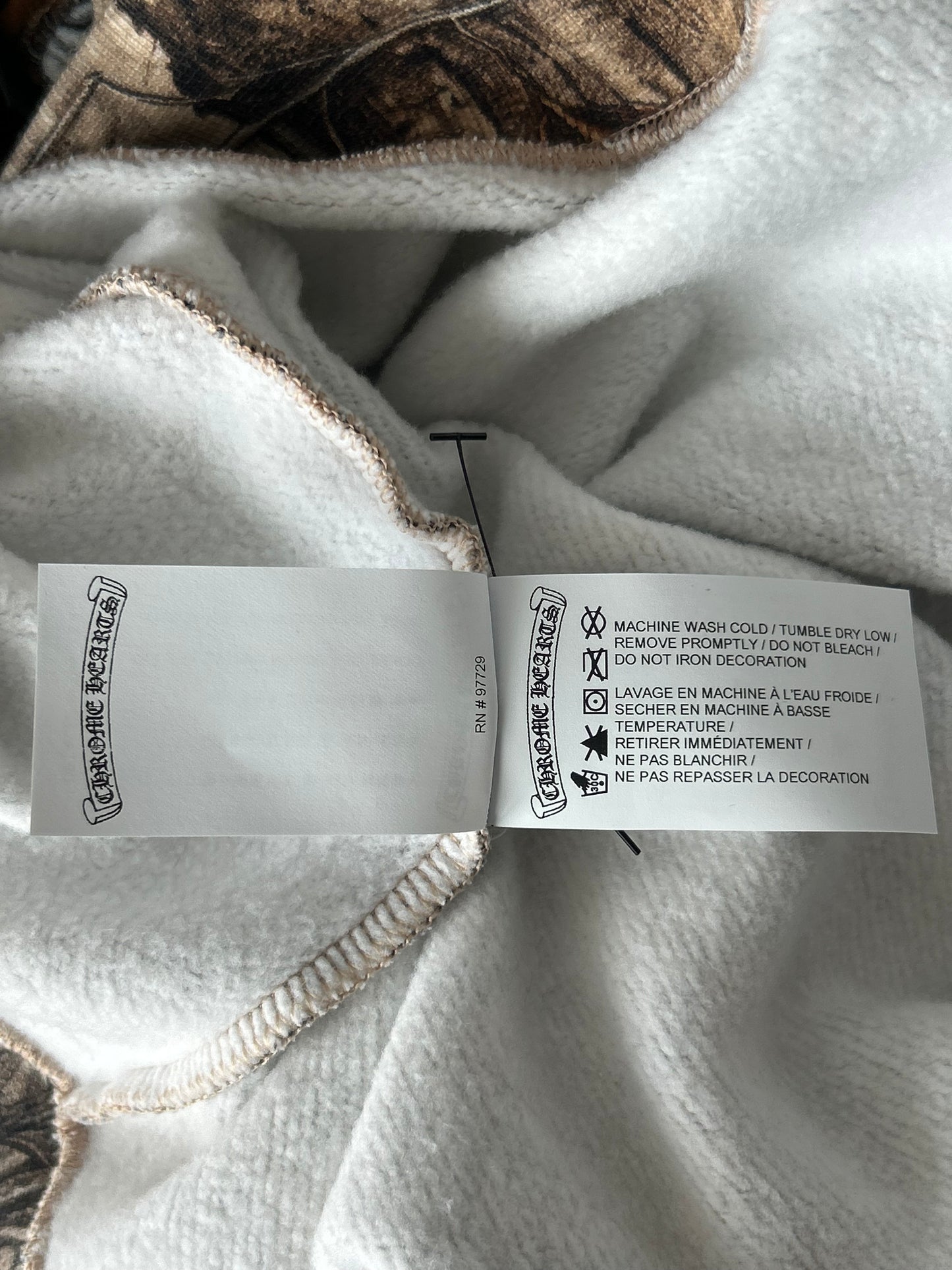 Chrome Hearts Nike NOCTA Camouflage Horseshoe Logo Sweater