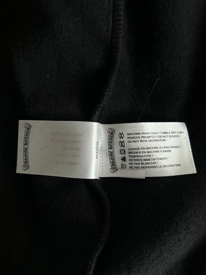 Chrome Hearts Black & Olive Script Zip Up Hoodie