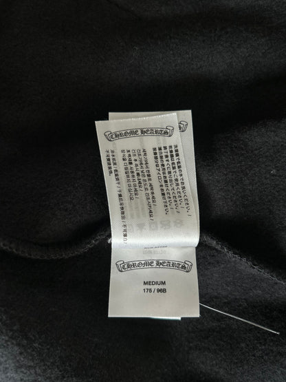 Chrome Hearts Black & Olive Script Zip Up Hoodie