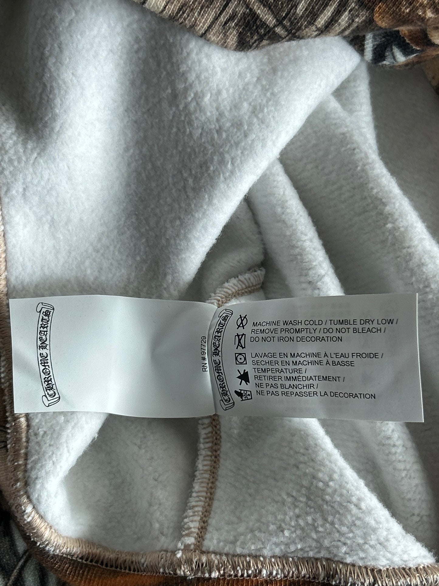 Chrome Hearts Nike NOCTA Camouflage Horseshoe Logo Hoodie