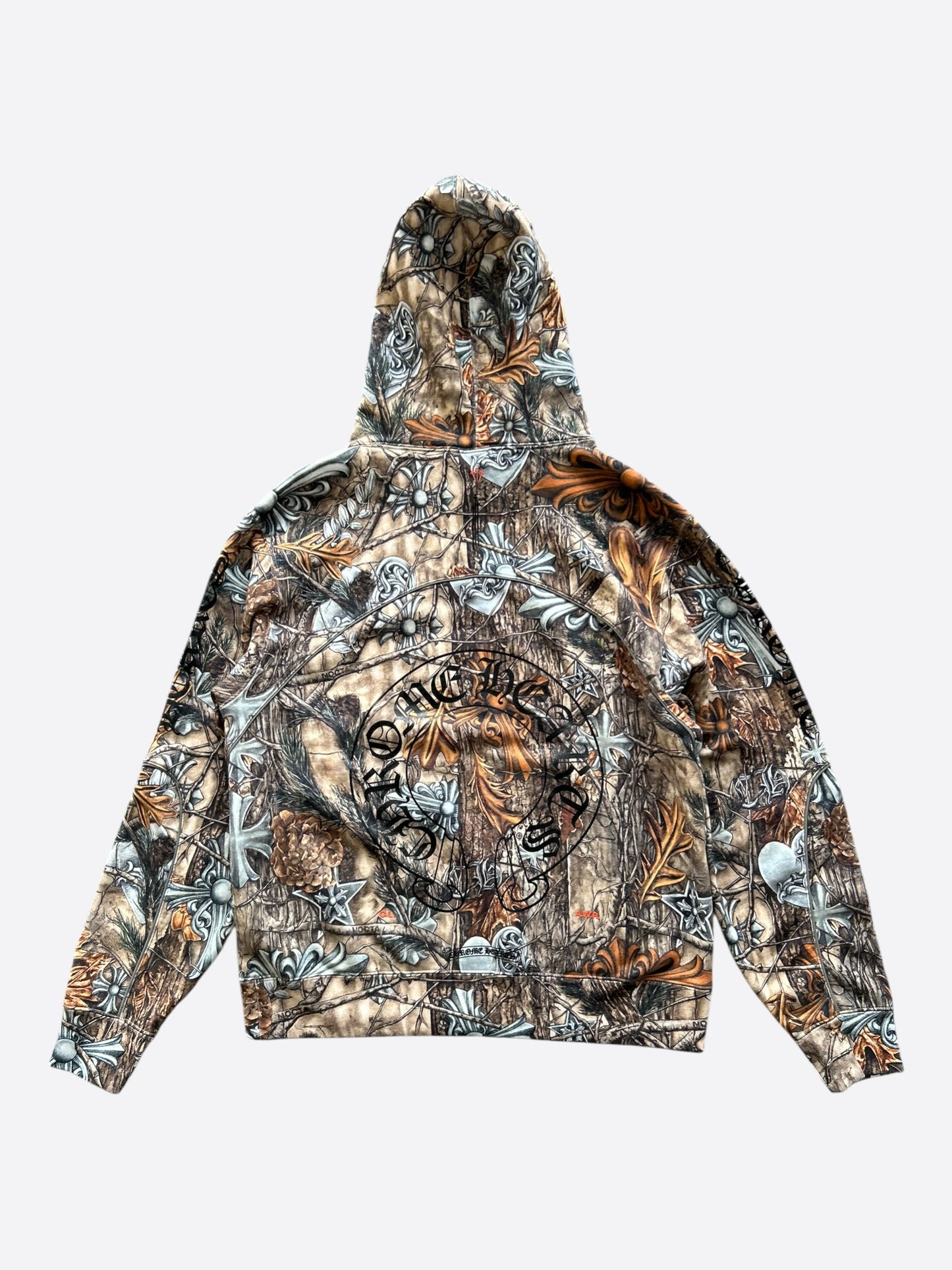 Chrome Hearts Nike NOCTA Camouflage Horseshoe Logo Hoodie