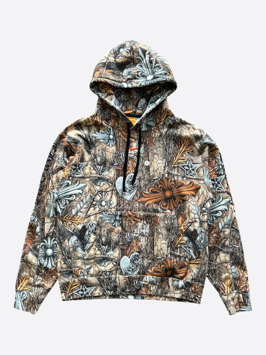 Chrome Hearts Nike NOCTA Camouflage Horseshoe Logo Hoodie