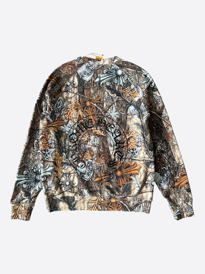 Chrome Hearts Nike NOCTA Camouflage Horseshoe Logo Sweater