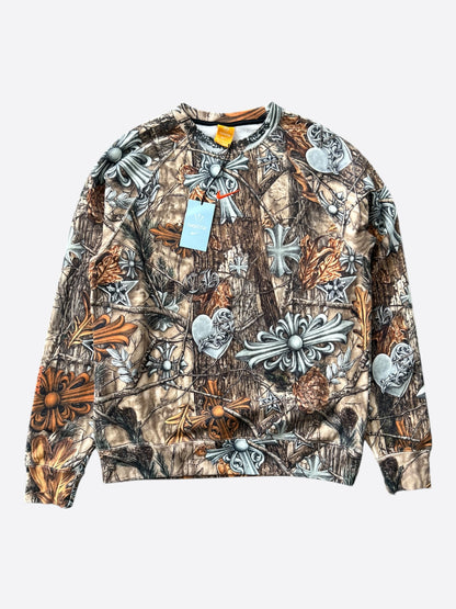 Chrome Hearts Nike NOCTA Camouflage Horseshoe Logo Sweater