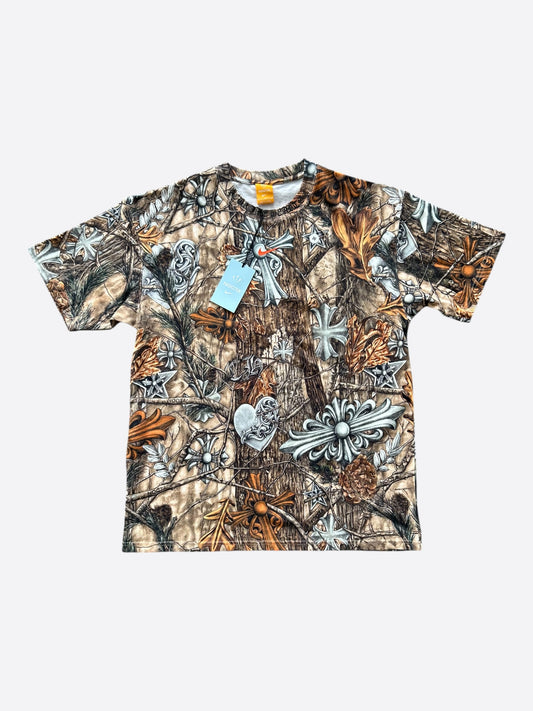 Chrome Hearts Nike NOCTA Camouflage Horseshoe Logo T-Shirt