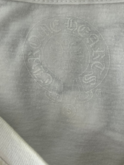Chrome Hearts White & Black Taipei Horseshoe Logo T-Shirt