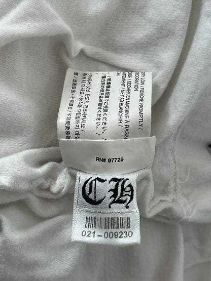 Chrome Hearts White & Black Taipei Horseshoe Logo T-Shirt