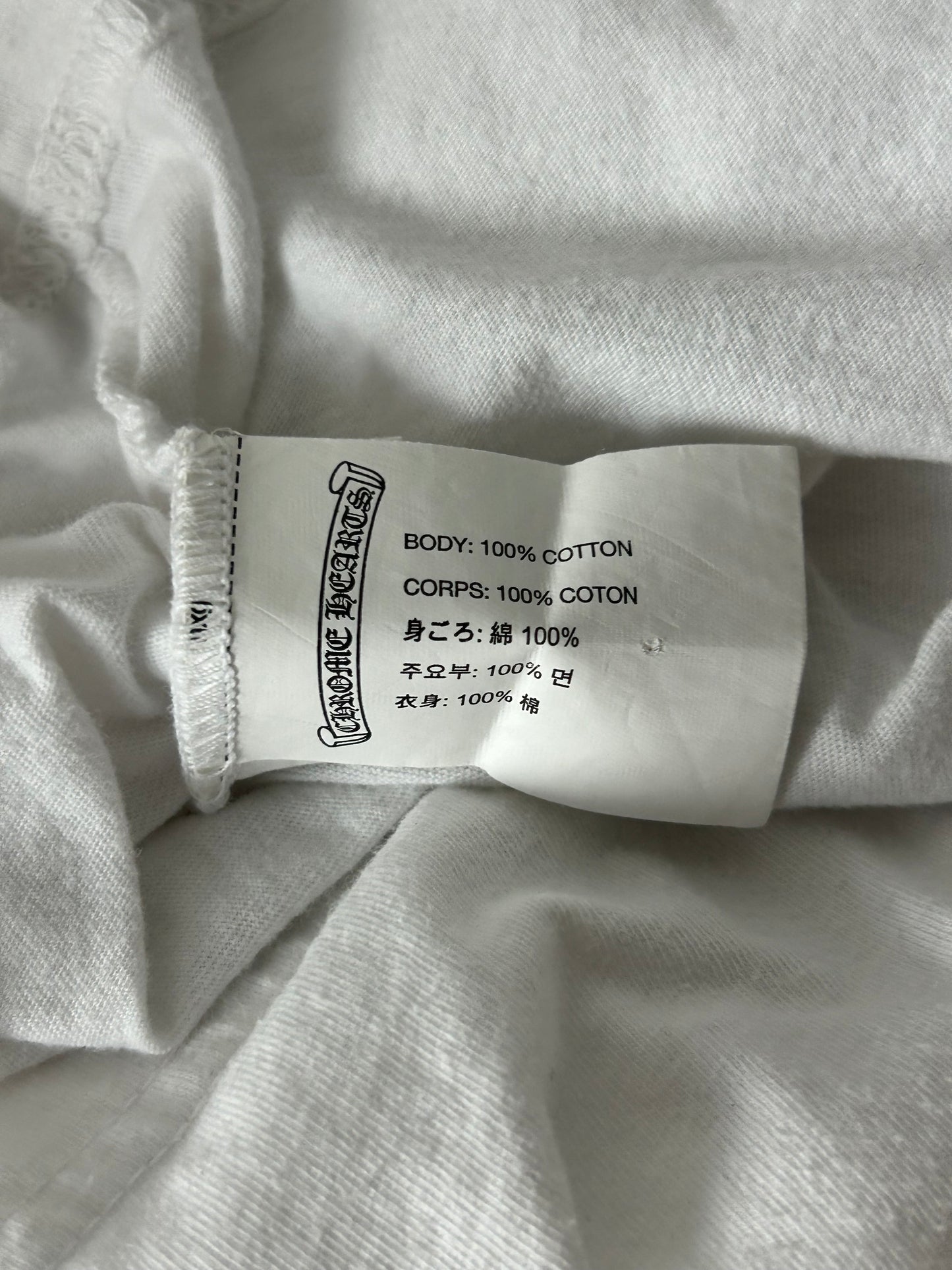 Chrome Hearts White & Multicolor Welcome To Las Vegas T-Shirt