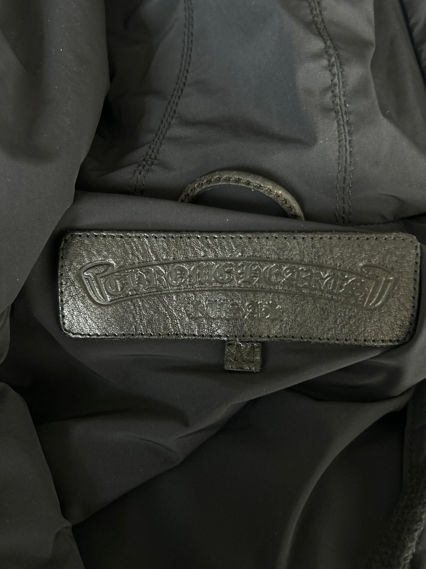 Chrome Hearts Black "Missing Link" Nylon Jacket