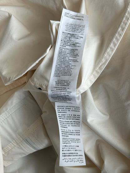 Gucci White & Multicolor Striped Logo Anorak