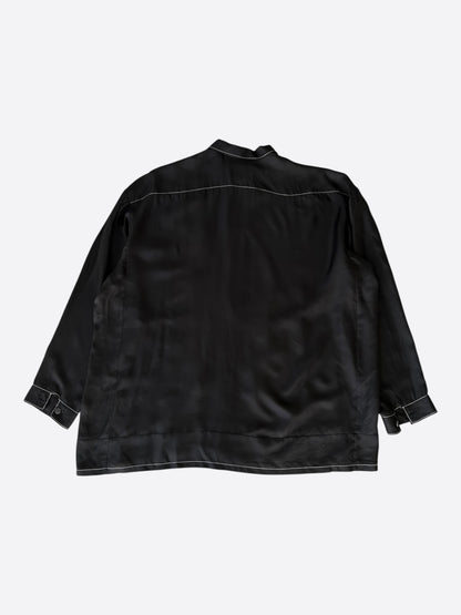 Prada Black & White Logo Shirt
