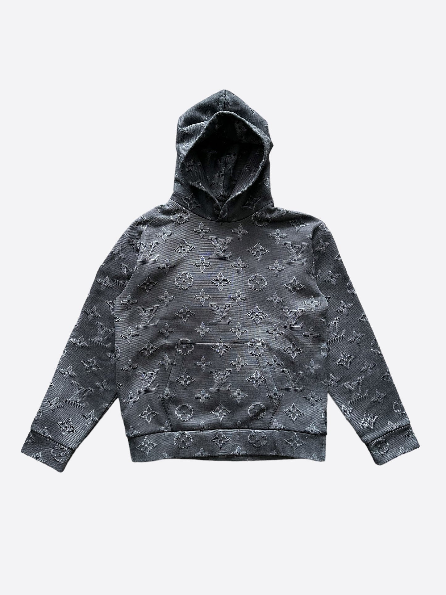 Louis Vuitton Grey 2054 Monogram Hoodie