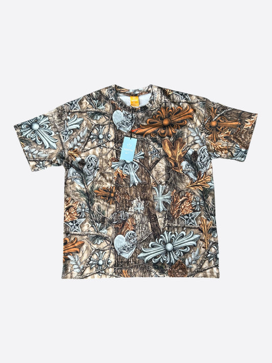 Chrome Hearts Nike NOCTA Camouflage Horseshoe Logo T-Shirt