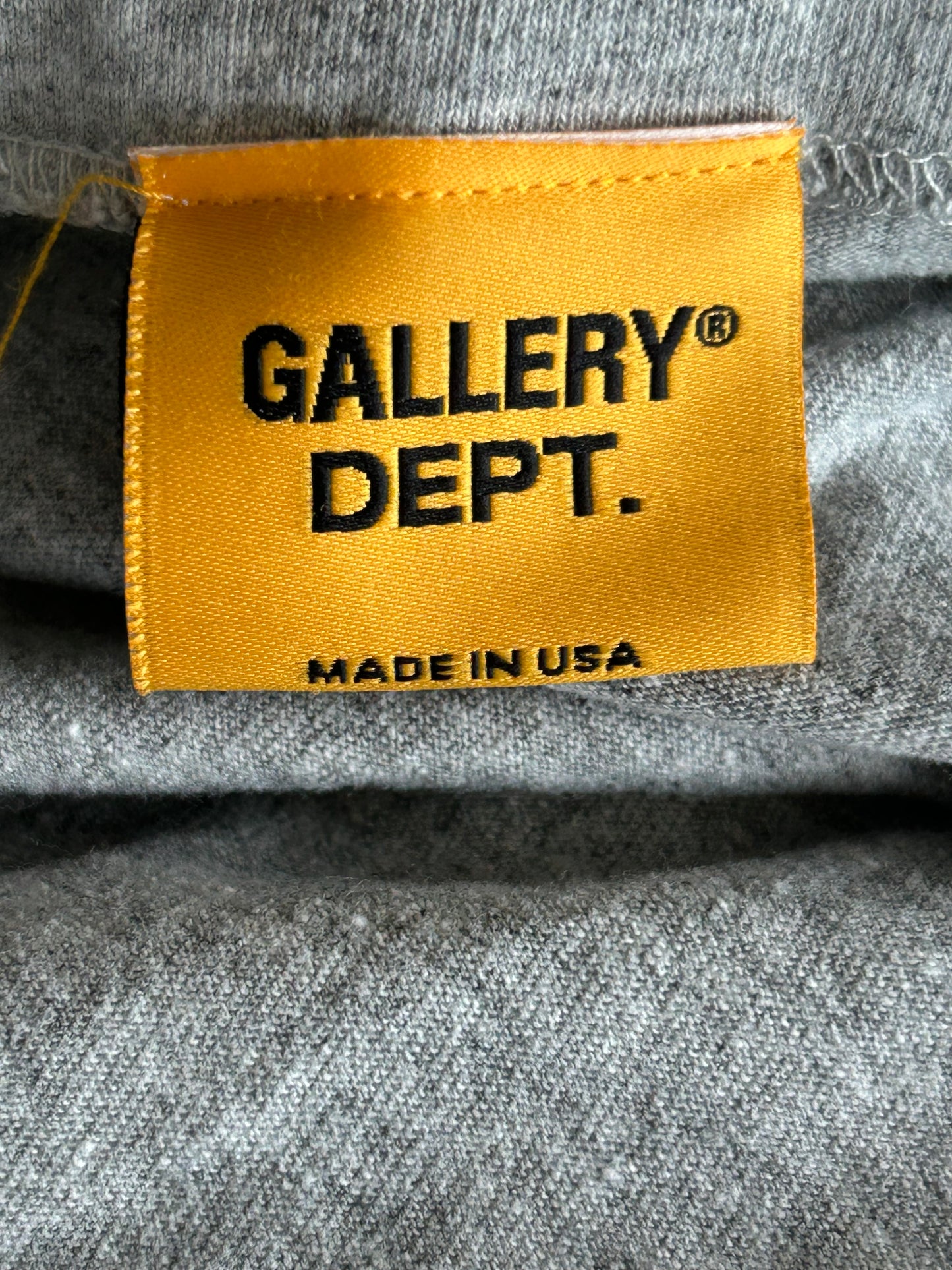 Gallery Dept Grey & Black Art Dept T-Shirt