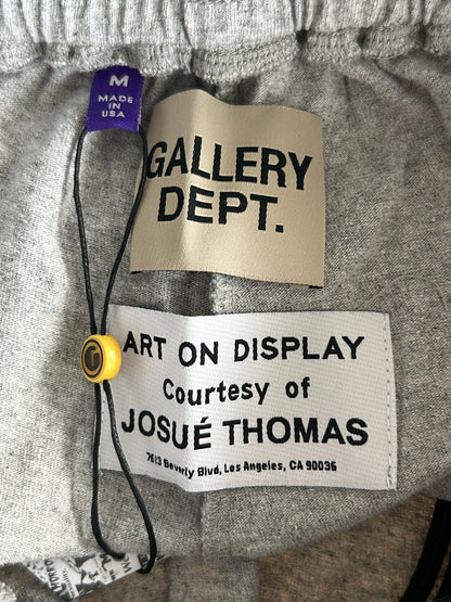 Gallery Dept Grey & Black Session Sweat Shorts