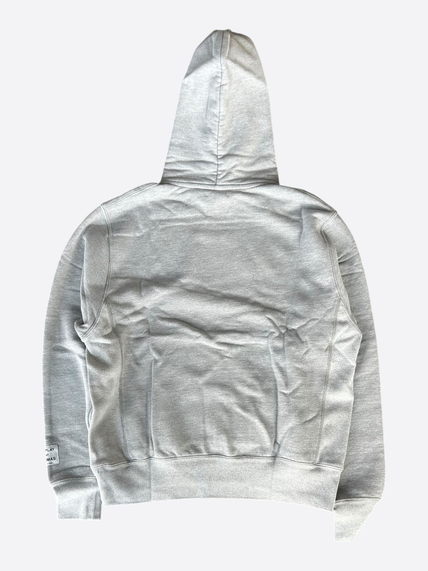 Gallery Dept Grey & Black Dept Logo Hoodie