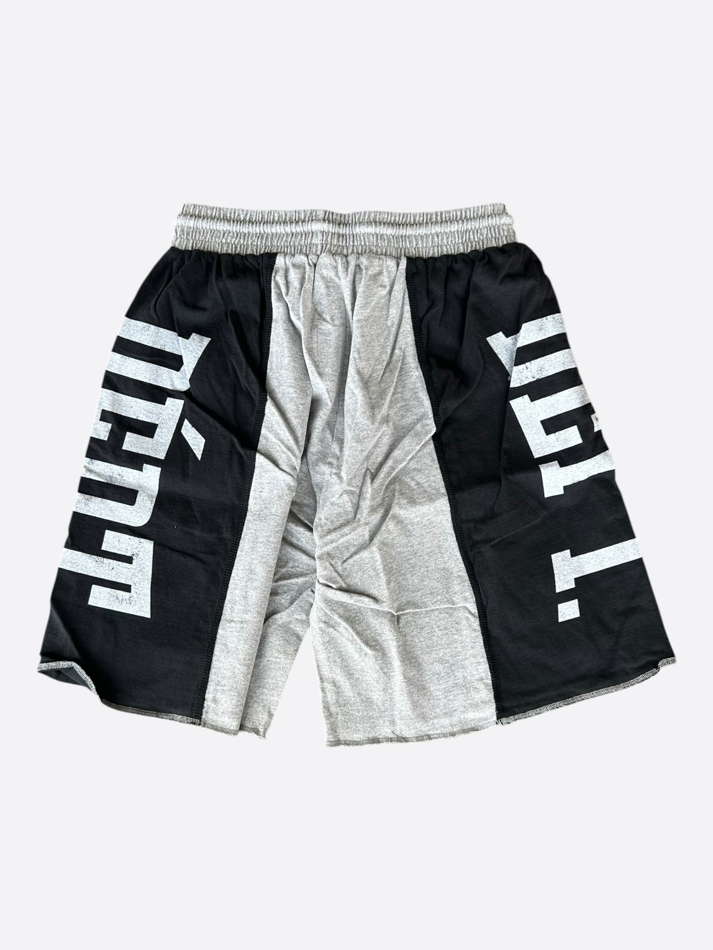 Gallery Dept Grey & Black Session Sweat Shorts
